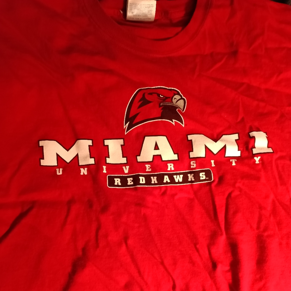 Miami University RedHawks t-shirt 2XL